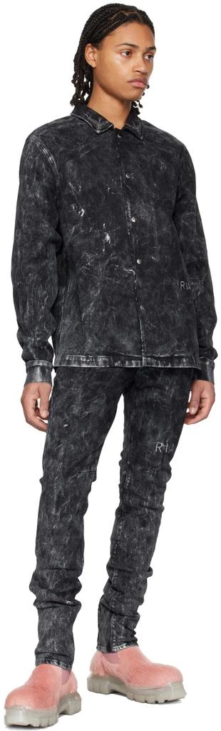RTA Black Parlan Denim Jacket 4