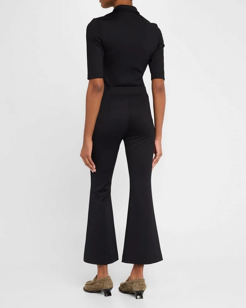 ROSETTA GETTY Scuba Flare Cropped Pants 3