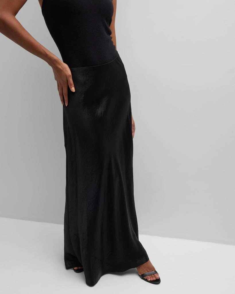 Vince Satin Maxi Skirt 8