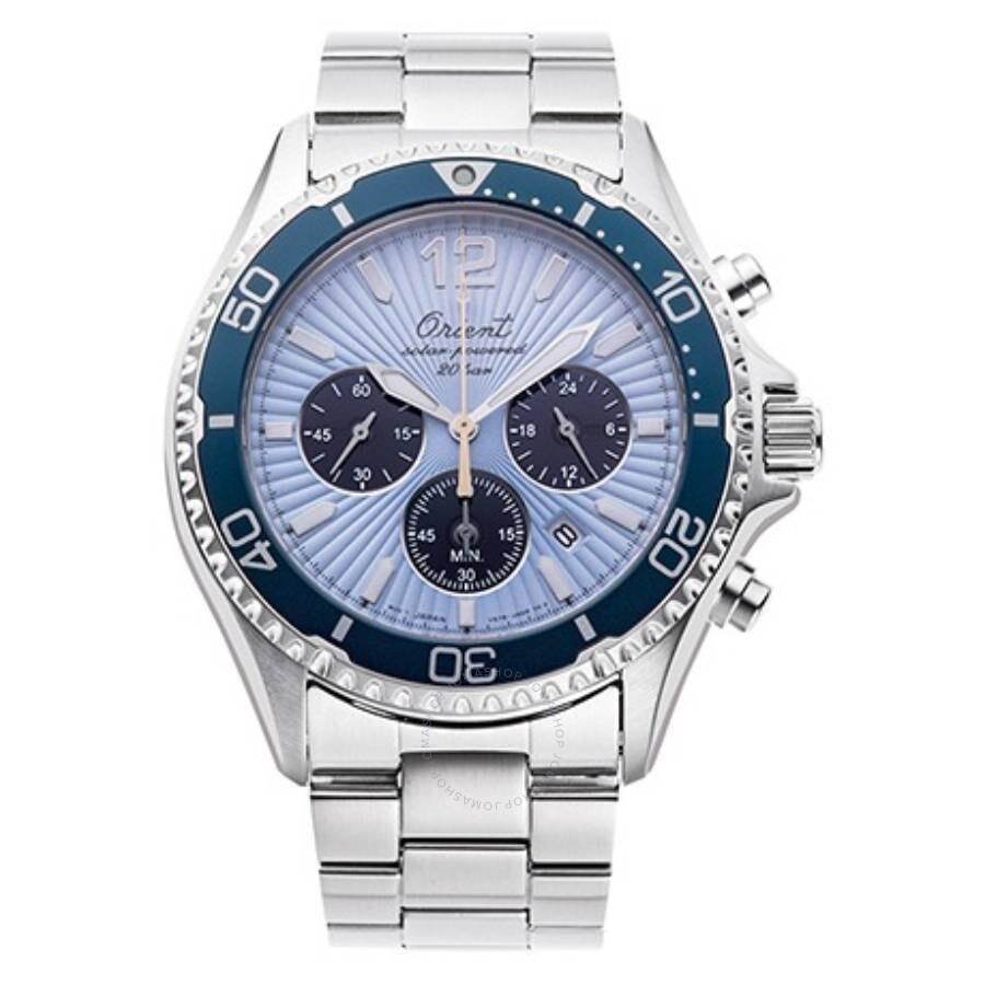 Orient Star Sports Solar Powered Chronograph Men's Watch RA-TX0210L10B