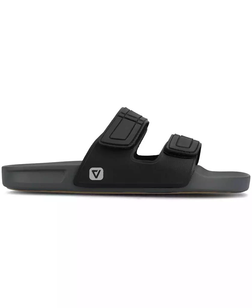 Vance Co. Men
s Mario Comfort Adjustable Strap Slide On Sandals 2
