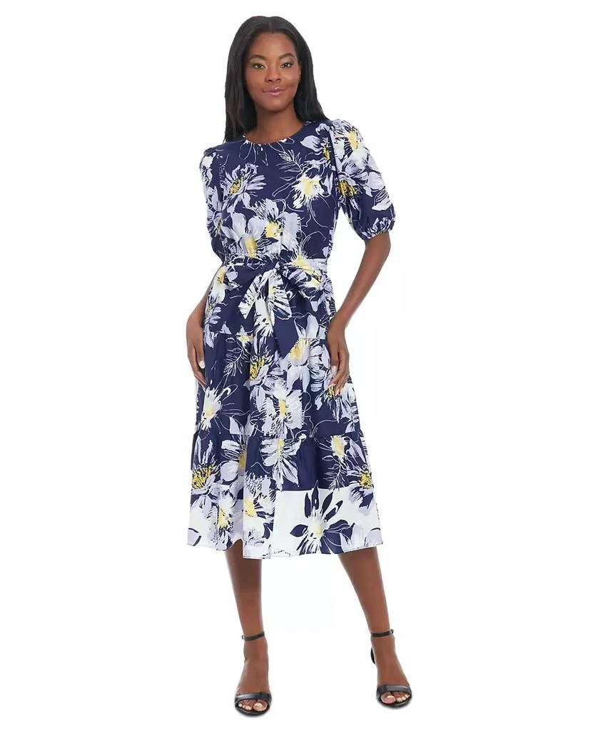 sweetheart neckline dress midi Women's Sleeveless Sweetheart Midi Dress Flared Skirt – Evergreen Outfits Navy blue / XL