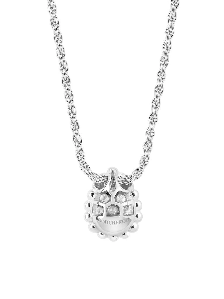 Boucheron Serpent Bohème 18K White Gold & 0.13 TCW Diamond Pendant Necklace 3