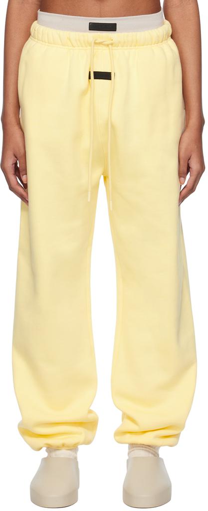 Fear of God ESSENTIALS Yellow Drawstring Sweatpants