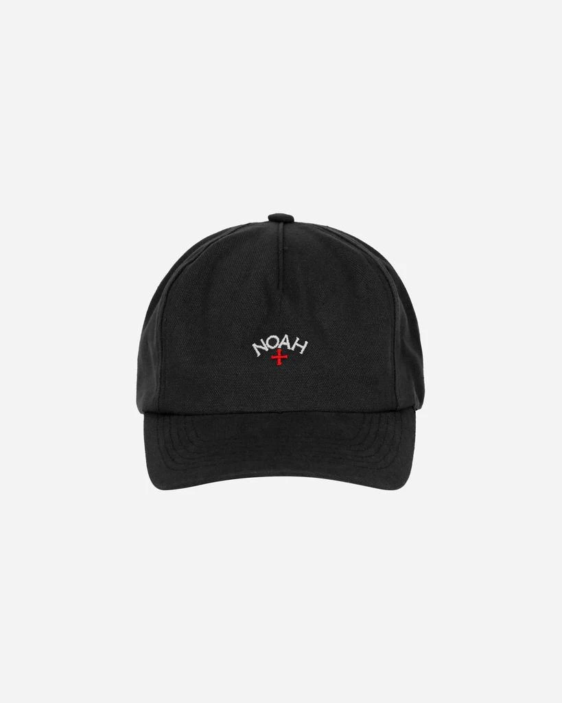 Noah Core Logo 5-Panel Cap Black 2