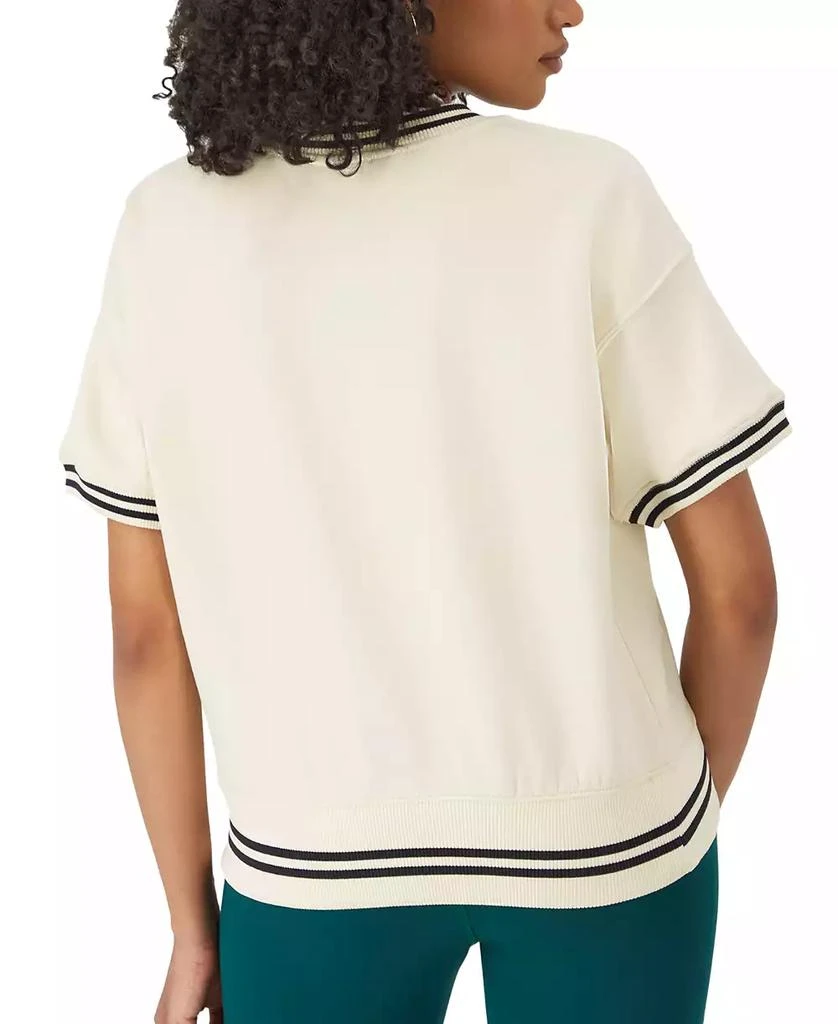 CHAMPION Women's Short-Sleeve Fleece Pullover Sweatshirt 2