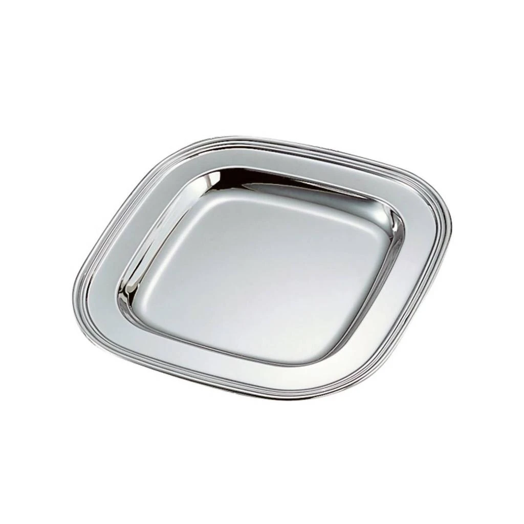 Creative Gifts International Square Tray In Silver