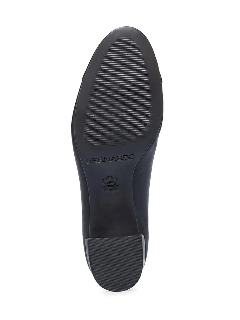 Bernardo Marisol Leather Cap Toe Pumps 7