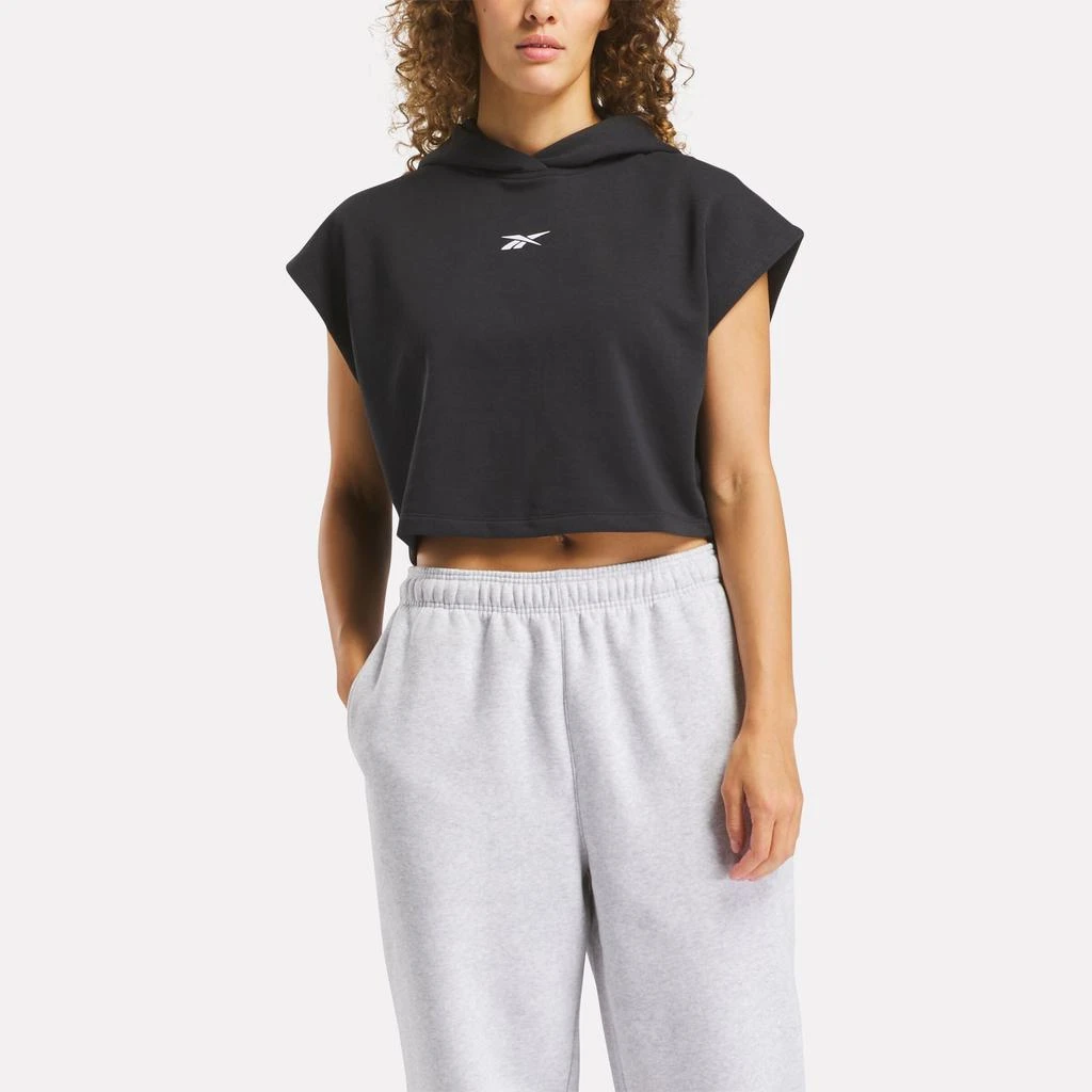 Reebok Basketball Off-Court Crop Hoodie 1