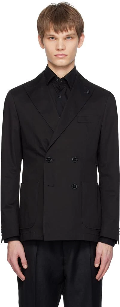 Hugo Boss Black Double-Breasted Blazer 1