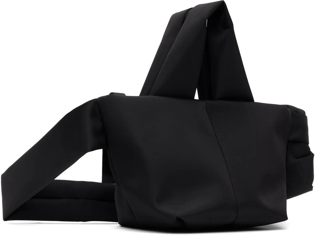 Côte & Ciel Black Amu Mini Sleek Nylon Tote 3