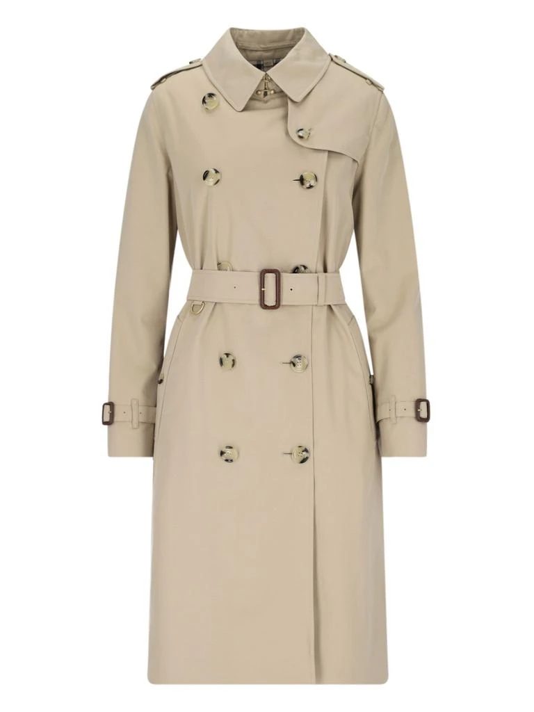 Burberry Burberry Kensington Double Breasted Trench Coat