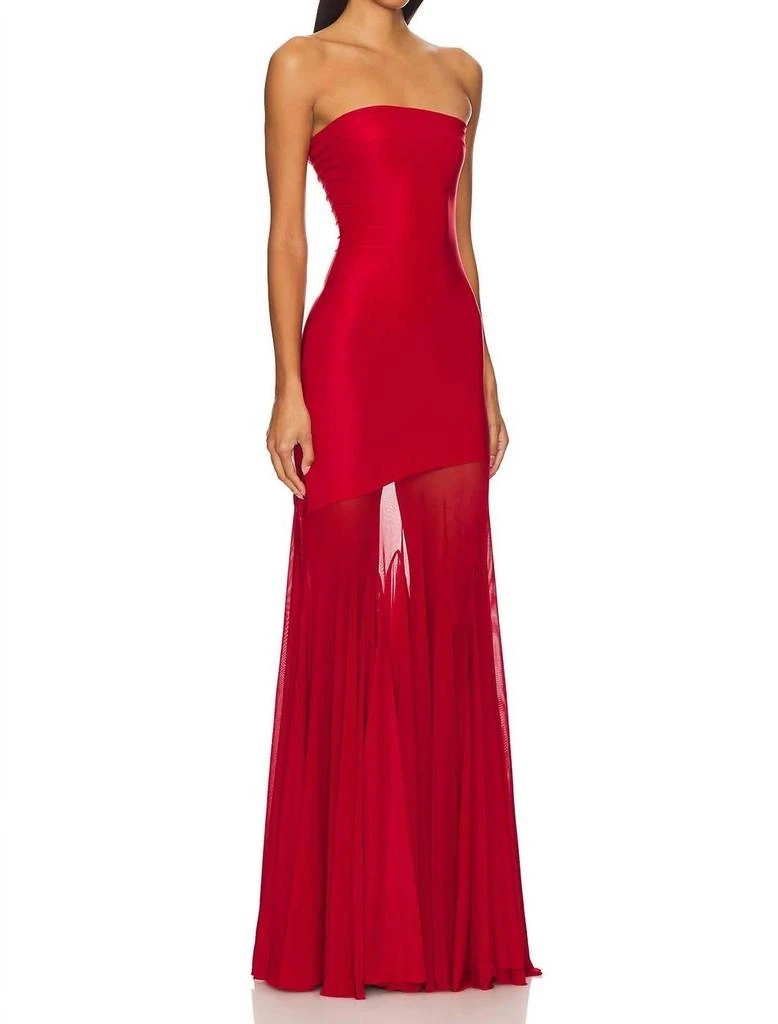 Deme by Gabriella Dahlia Gown In Maroon 2