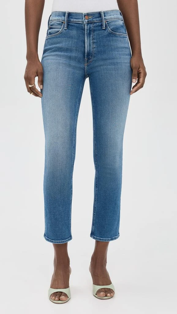 MOTHER The Mid Rise Dazzler Crop Jeans 6