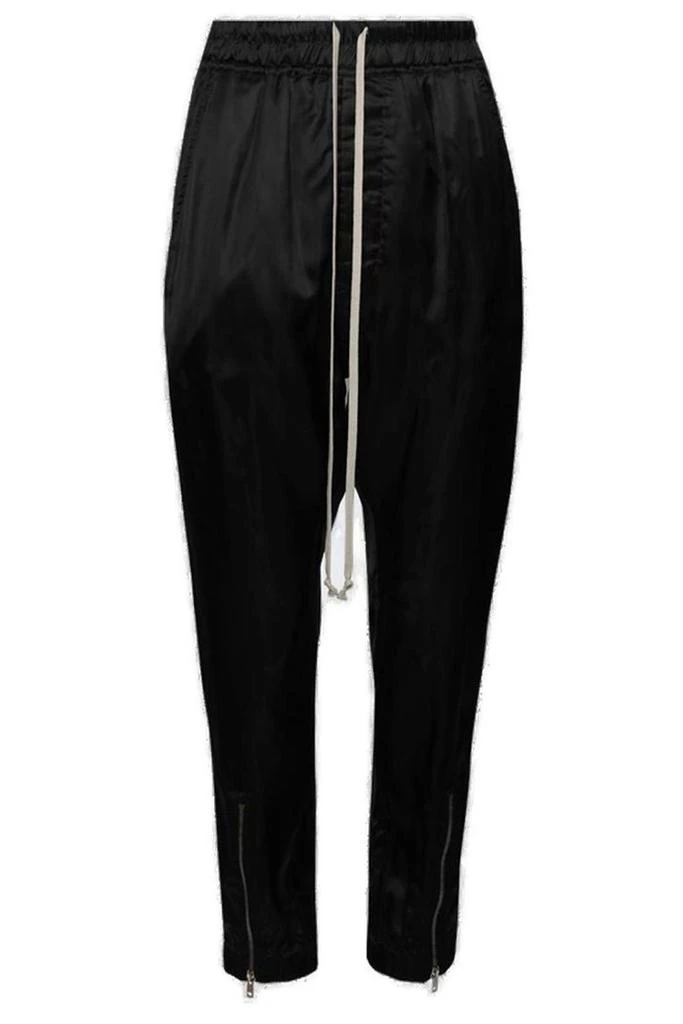 Rick Owens Rick Owens Drawstring Straight Leg Trousers from Cettire