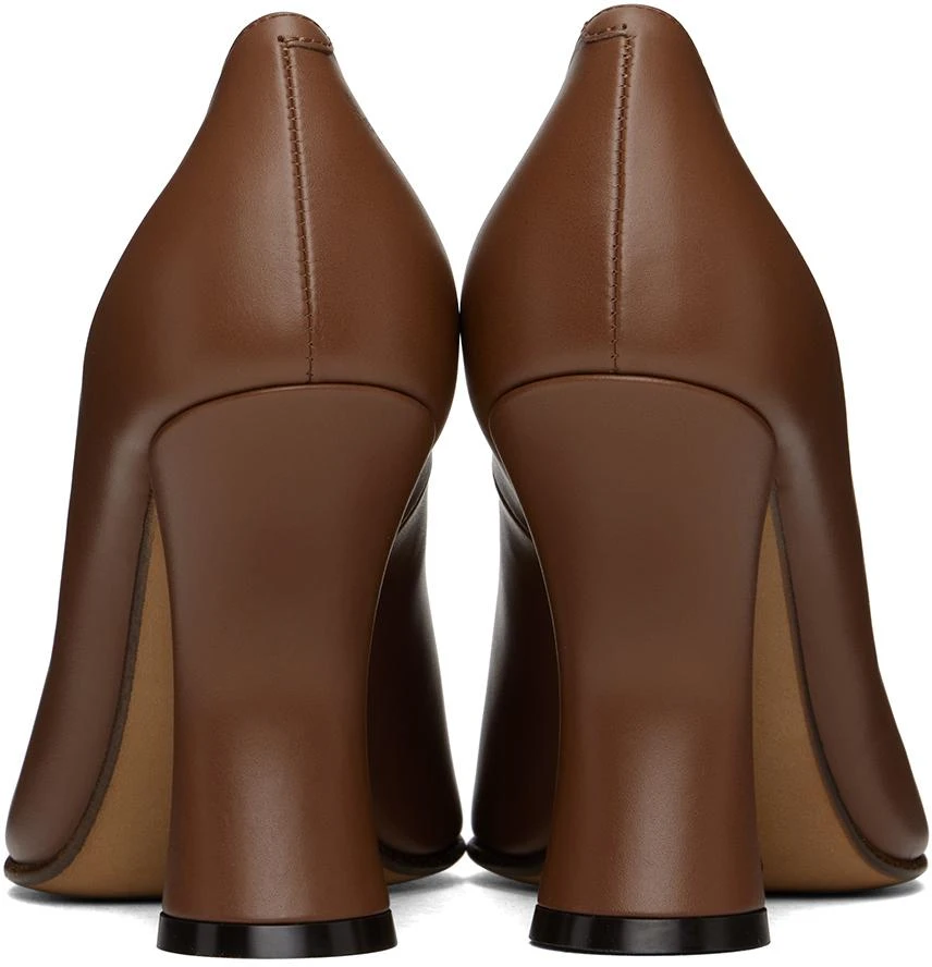 Dries Van Noten Tan Pointed Toe Heels 2