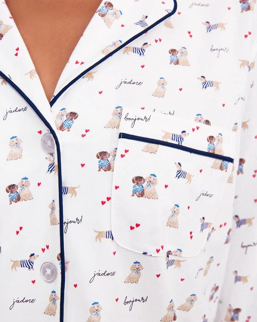 Petite Plume Le Woof Long Pajama Set 2