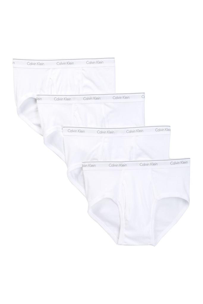 Calvin Klein Cotton Classic Fit Brief - Pack of 4