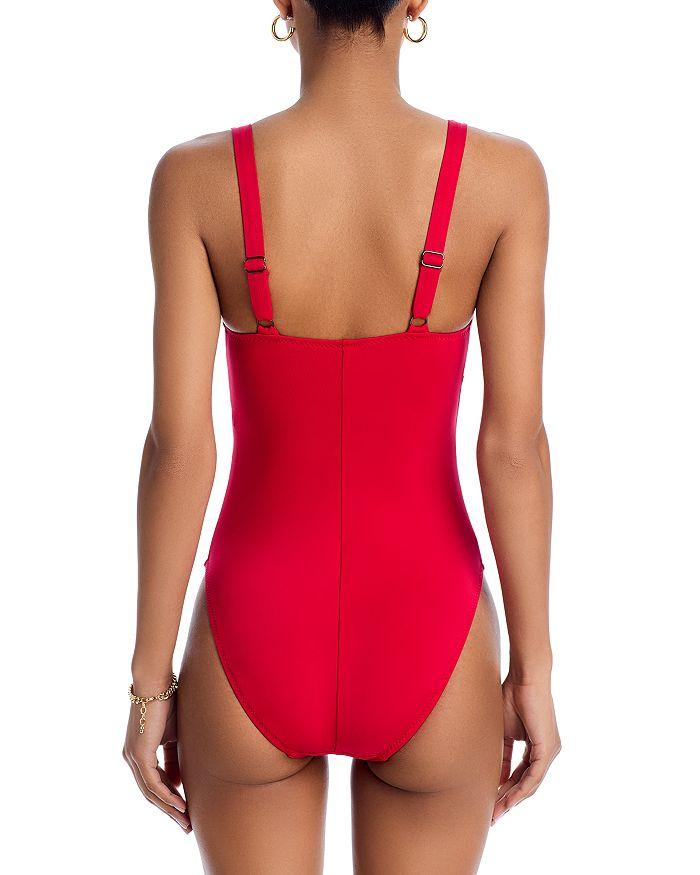 Robin Piccone Ava Knotted One Piece Swimsuit - Exclusive