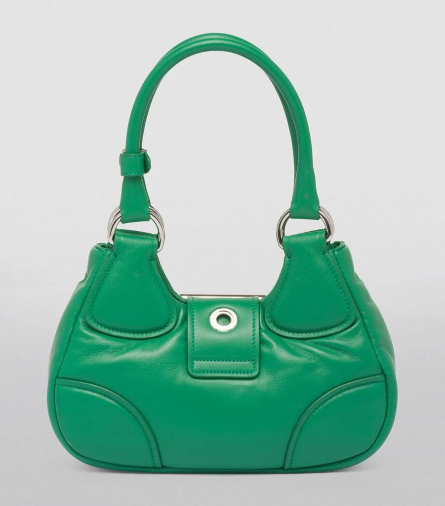 Prada Padded Lambskin Moon Shoulder Bag 3