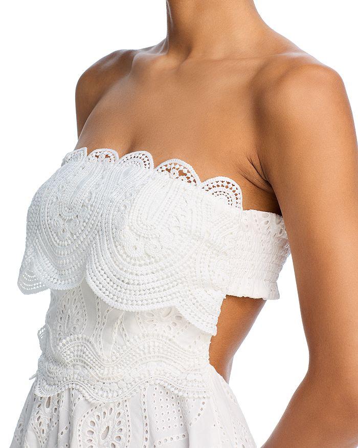 Waimari Amaral Eyelet Mini Dress
