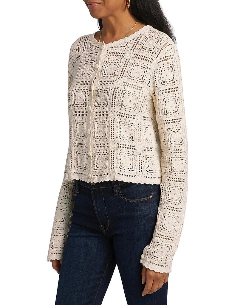 FRAME The Crocheted Cardigan 4