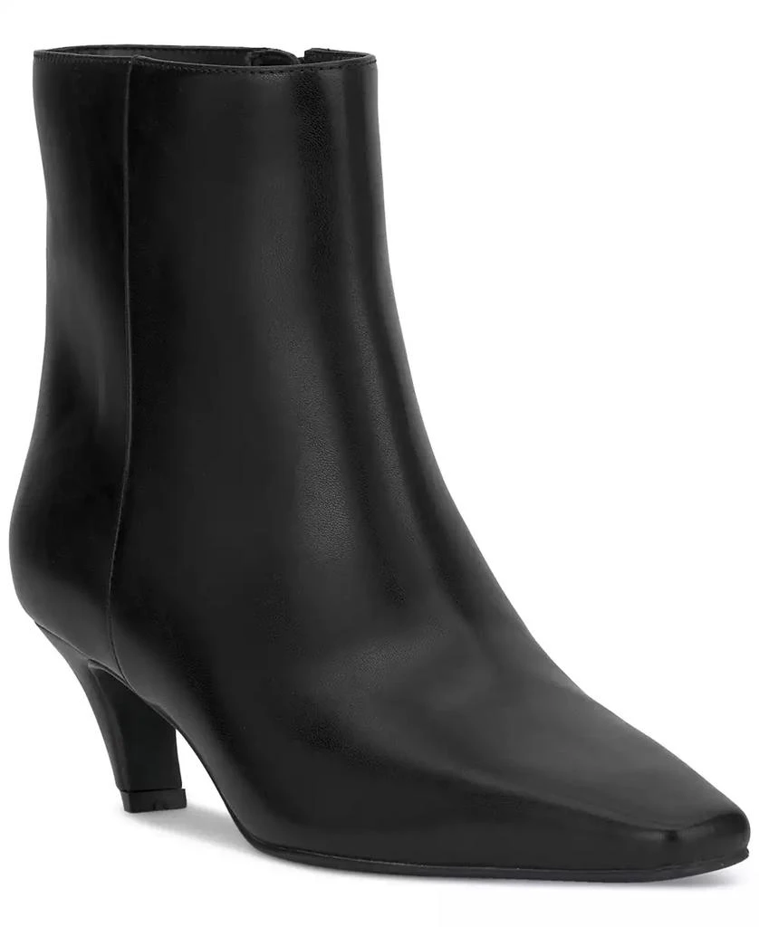 INC International Women's Sareya Mid-Heel Booties, Created for Macy's 1