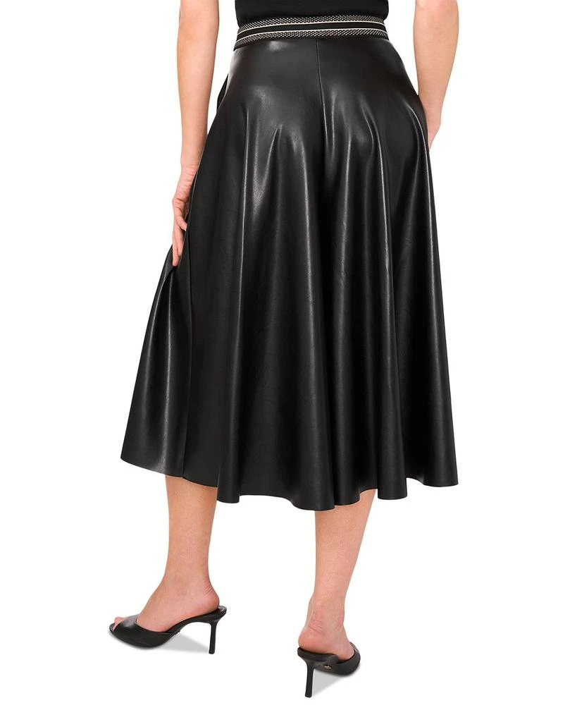 Vince Camuto Wide Leg Faux Leather Culottes 3