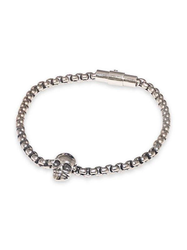 Jean Claude Dell Arte By Jean Claude Jewelry Stainless Steel Skull Bracelet 1