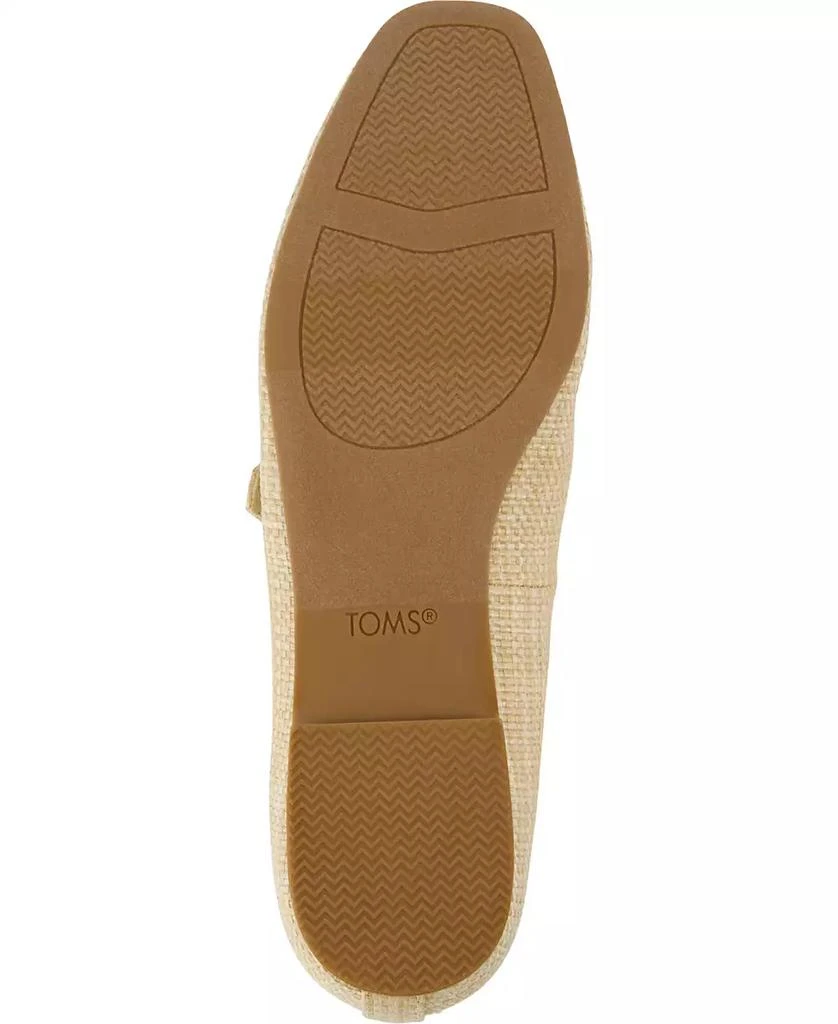 TOMS Women's Bianca Mary Jane Slip-On Flats 5