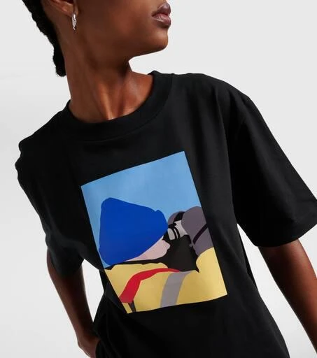 Plan C Printed cotton jersey T-shirt 4