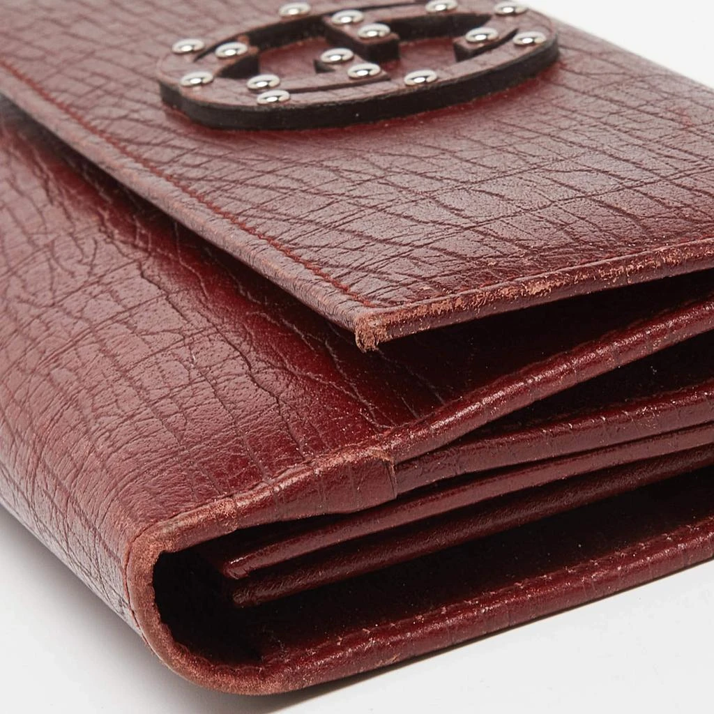 Gucci Gucci Brick Leather Soho Studded Continental Wallet 12
