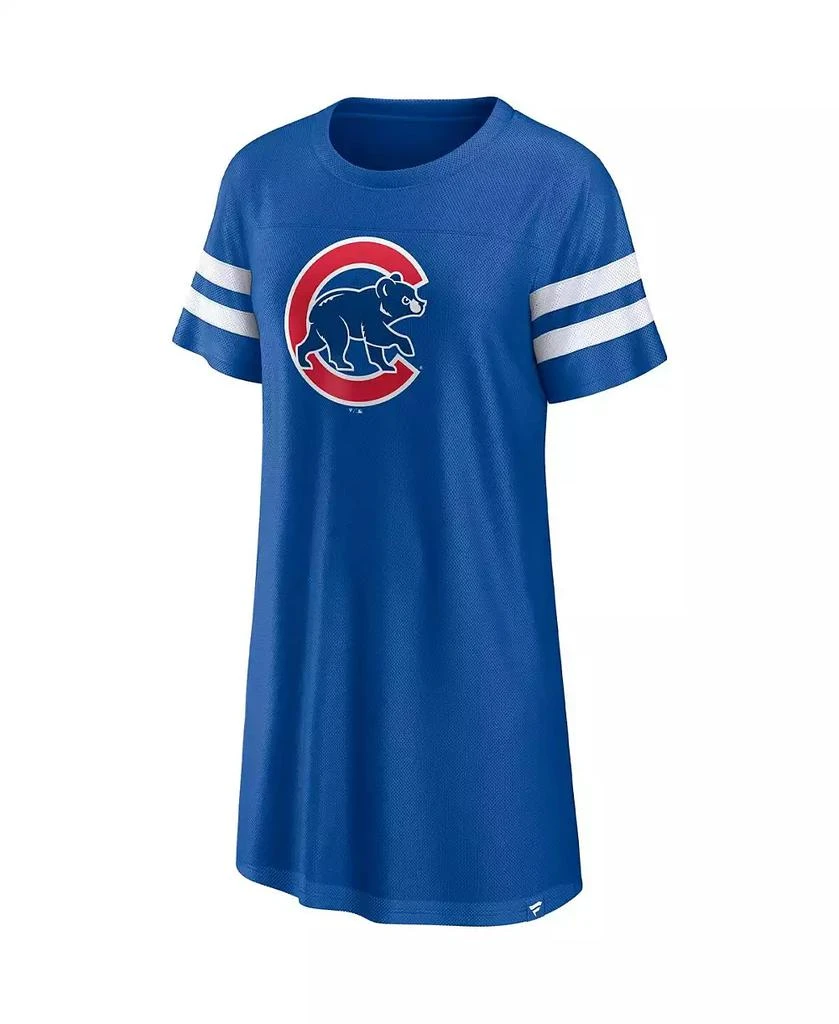 Fanatics Women's Royal Chicago Cubs Iconic Mesh Dress 3