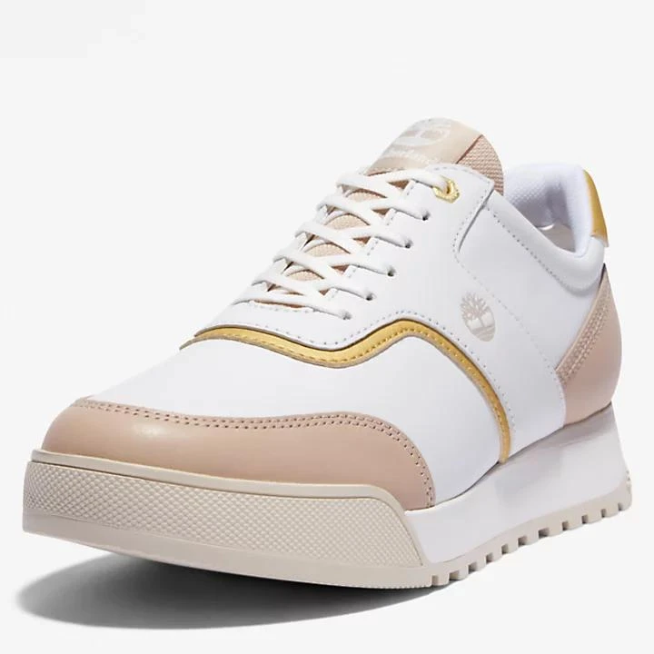 Timberland Miami Coast Leather Trainer for Women in White 8