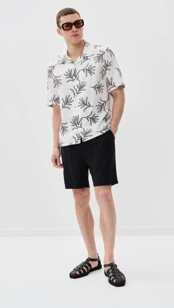 NN07 Ole Printed Camp Shirt 4