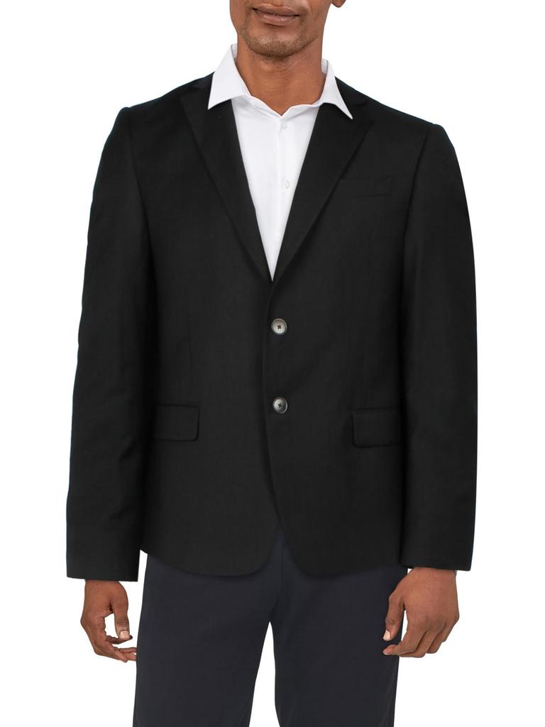 Armani Exchange Mens Wool Suit Separate Two-Button Blazer