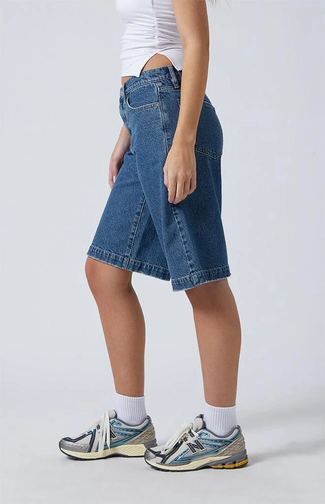 PacSun Dark Indigo Extreme Jorts 4