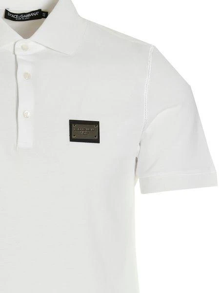 Dolce & Gabbana LOGO PLAQUE POLO SHIRT 3