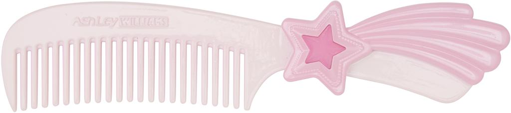 Ashley Williams Pink Shooting Star Comb Hair Clip - Hats - BeyondStyle