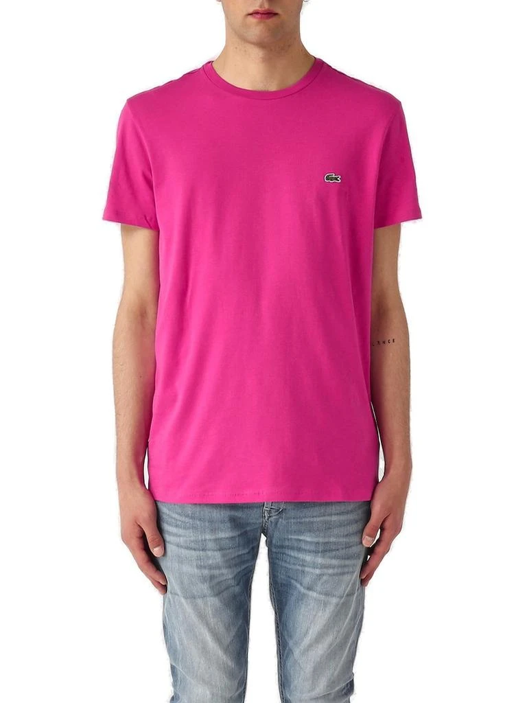 Lacoste Lacoste Logo-Patch Crewneck T-Shirt 1