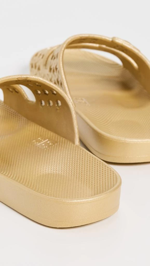 FREEDOM MOSES Paz Metallic Slides 3