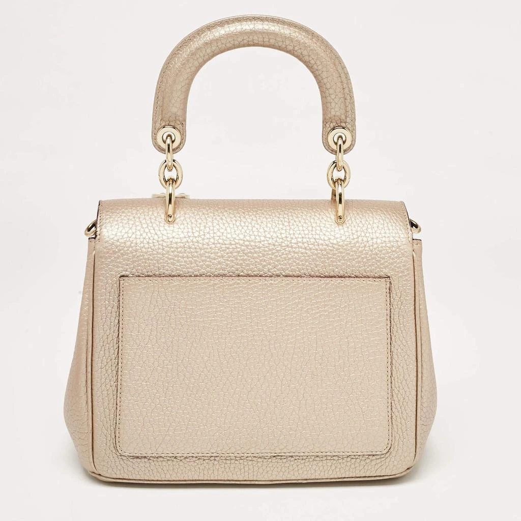 Dior Dior Bronze Leather Mini Be Dior Top Handle Bag 4