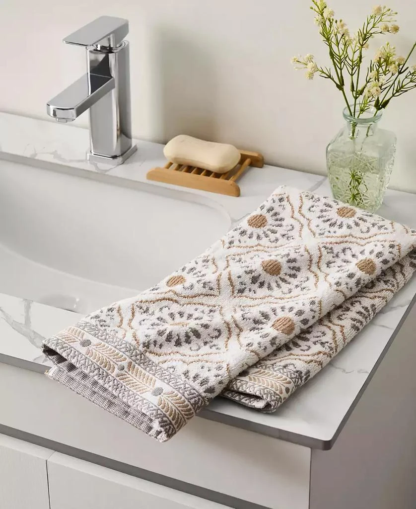 John Robshaw Rangila Cotton Hand Towel, 30" x 20" 5
