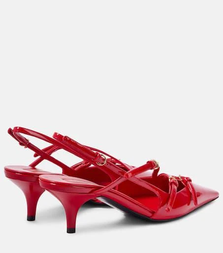 Miu Miu Patent leather slingback pumps 3