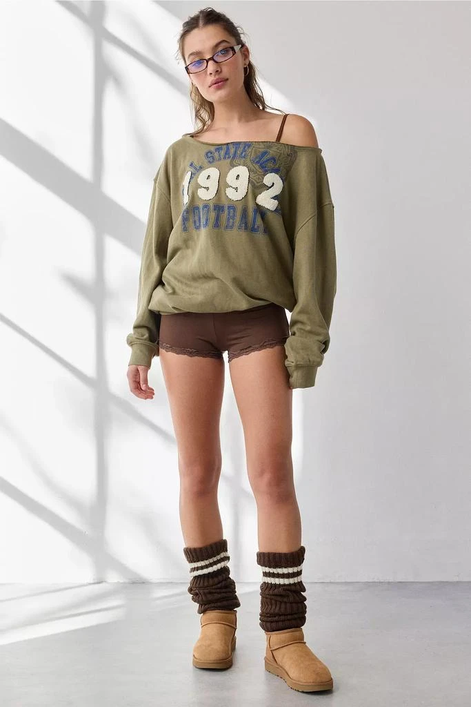 BDG BDG Jessa Graphic Off-The-Shoulder Pullover 3