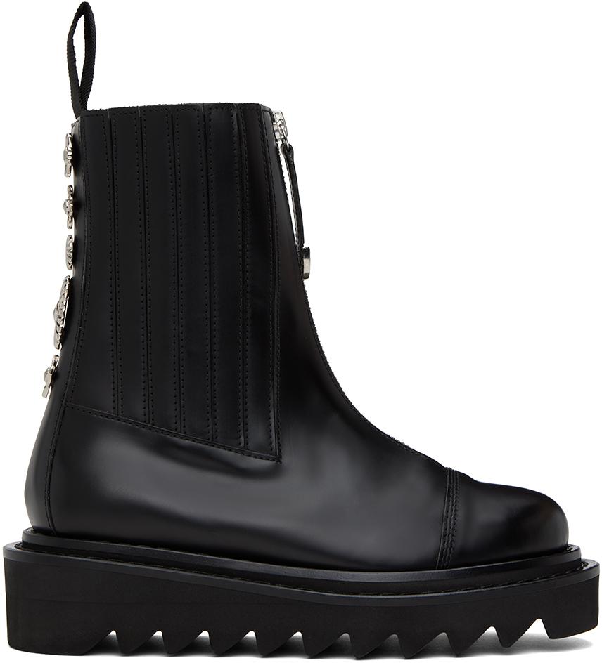 Toga Pulla Black Side Gore Boots