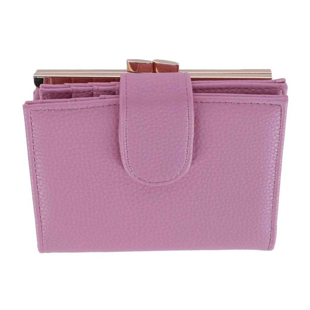 Buxton Women's Beautiful Vegan Leather Lexington Wallet 12
