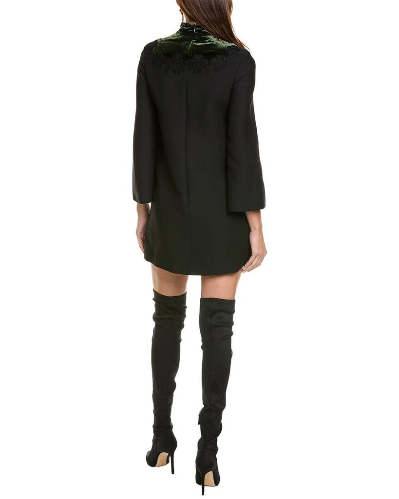 Valentino Wool & Silk-Blend Shift Dress 2
