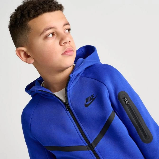 NIKE Boys' Nike Sportswear Tech Fleece Full-Zip Hoodie 5