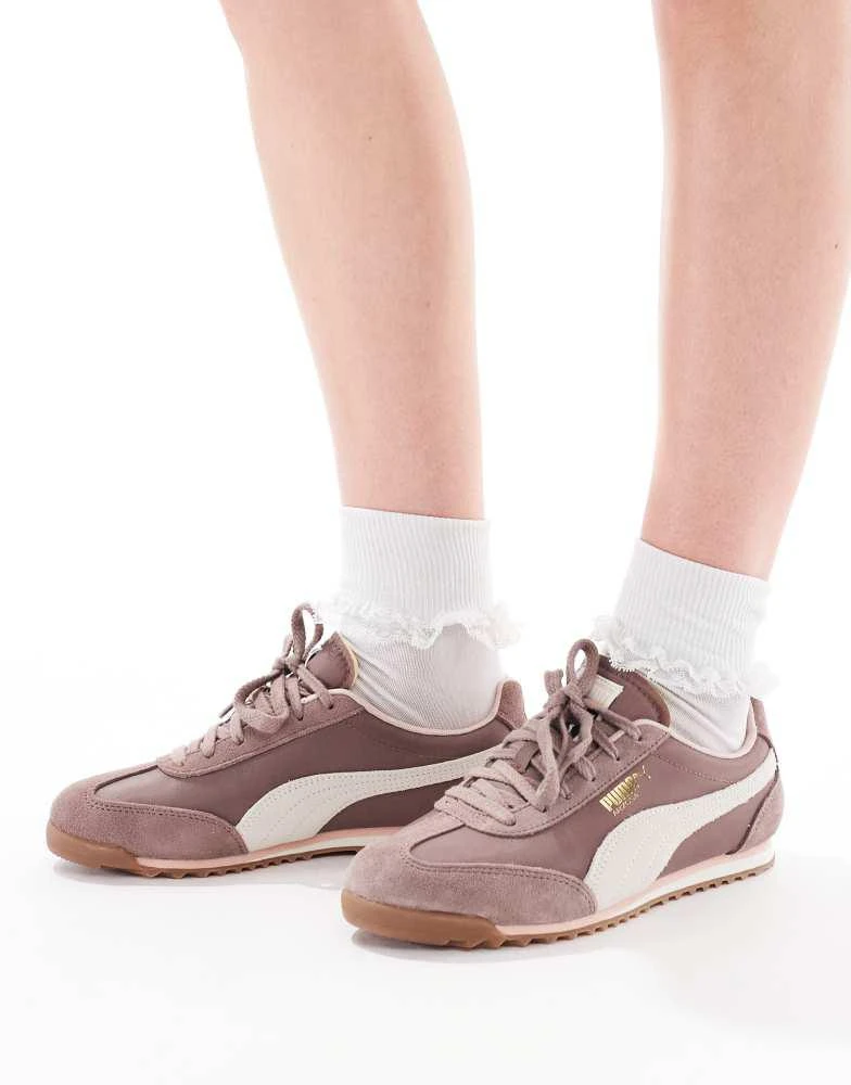 Puma Puma Arizona trainers in light brown 5